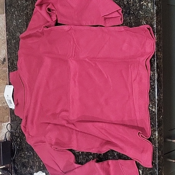 NWT Dark Red Caryolyn Taylor Turtleneck Size Medium - Picture 2 of 6